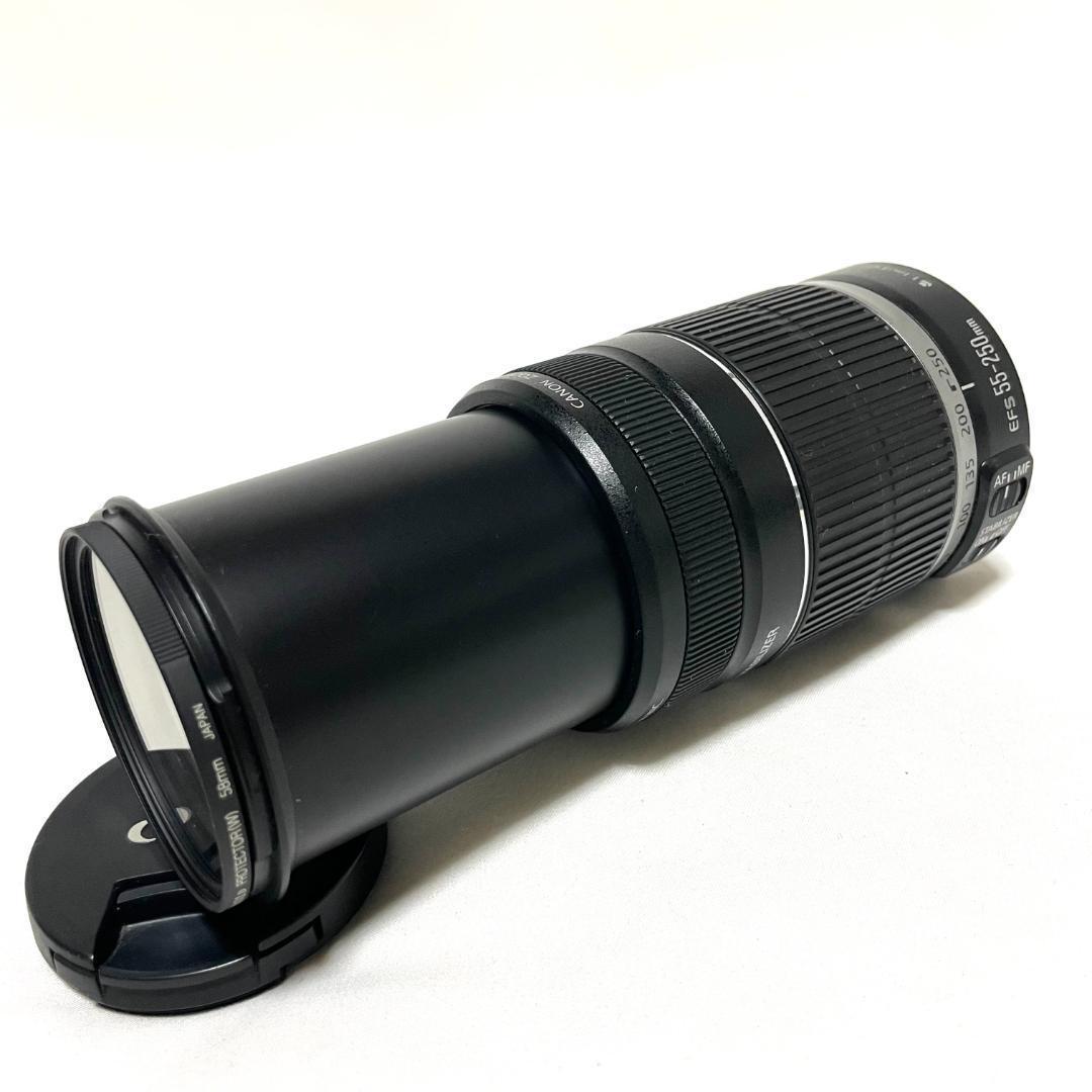 初心者安心❣️ EF-S 55-250mm 手ブレ補正 400mm相当 - メルカリ