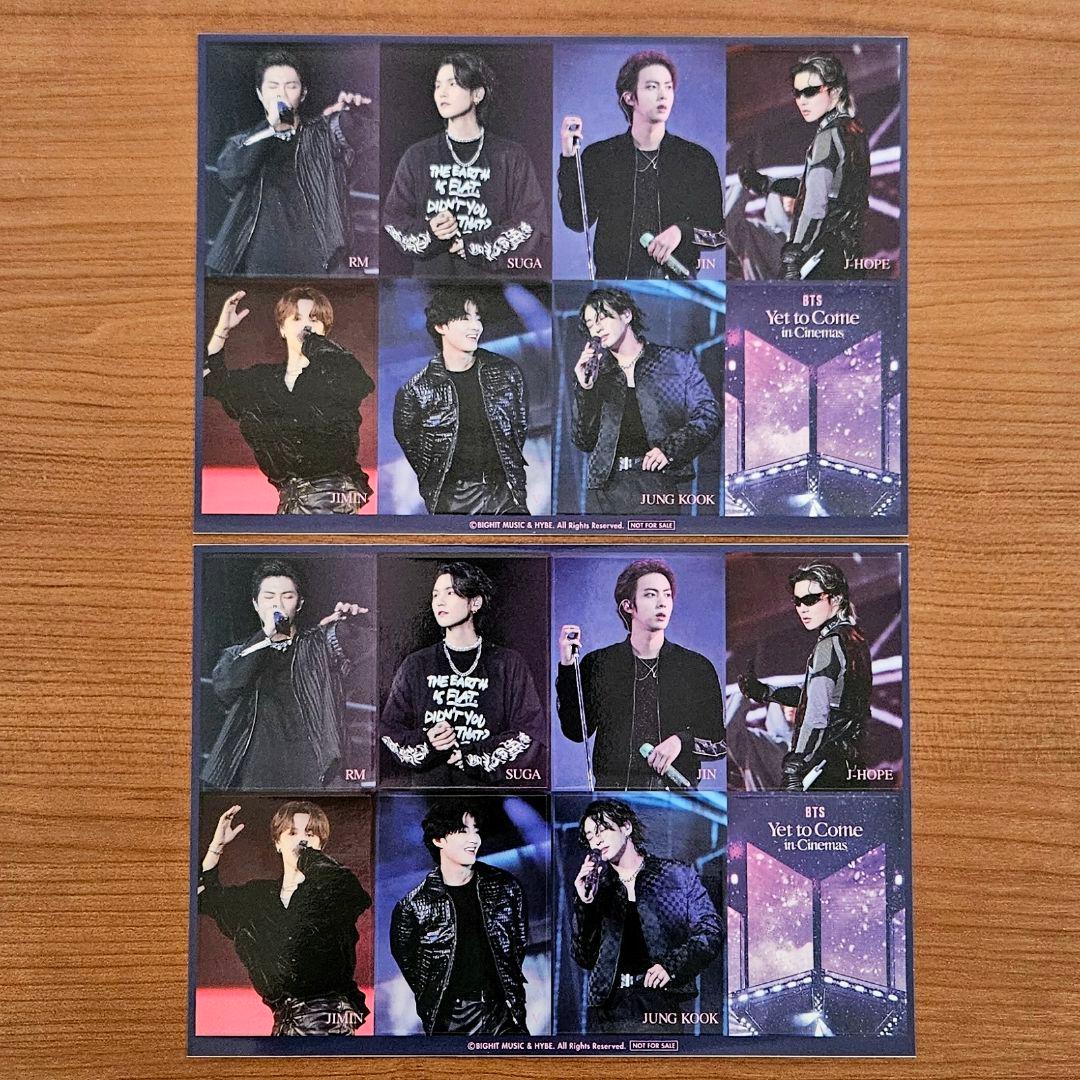 BTS Yet to Come ytc 日本限定 ステッカー ポストカード - メルカリ