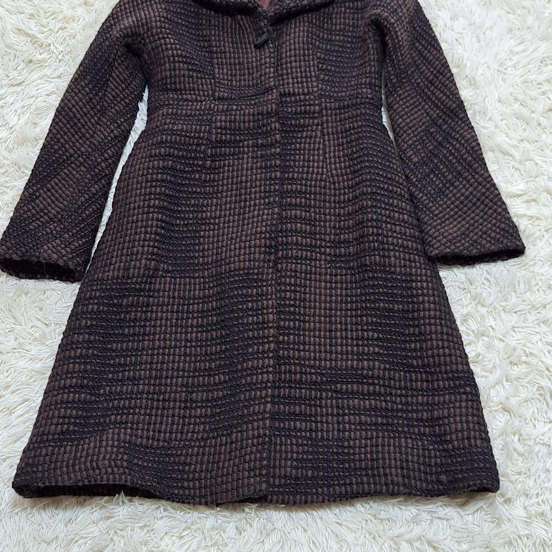 Sybilla シビラ チェスターコート ロング丈 ツイード - メルカリ