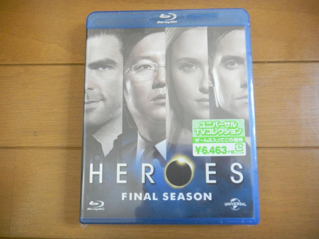 米国大評判SFドラマ78話ブルーレイ　Heroes　２＆５は未開封！