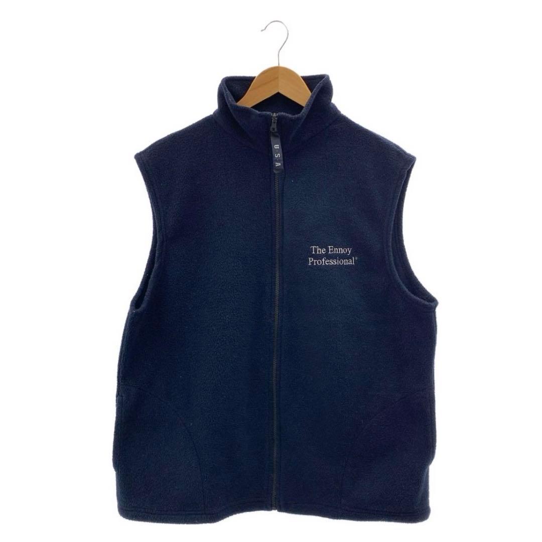 ennoy 初期 USA製 フリース ベスト ネイビー L エンノイ 美品 The Ennoy Professional / ザエンノイプロフェッショナル | USA製
