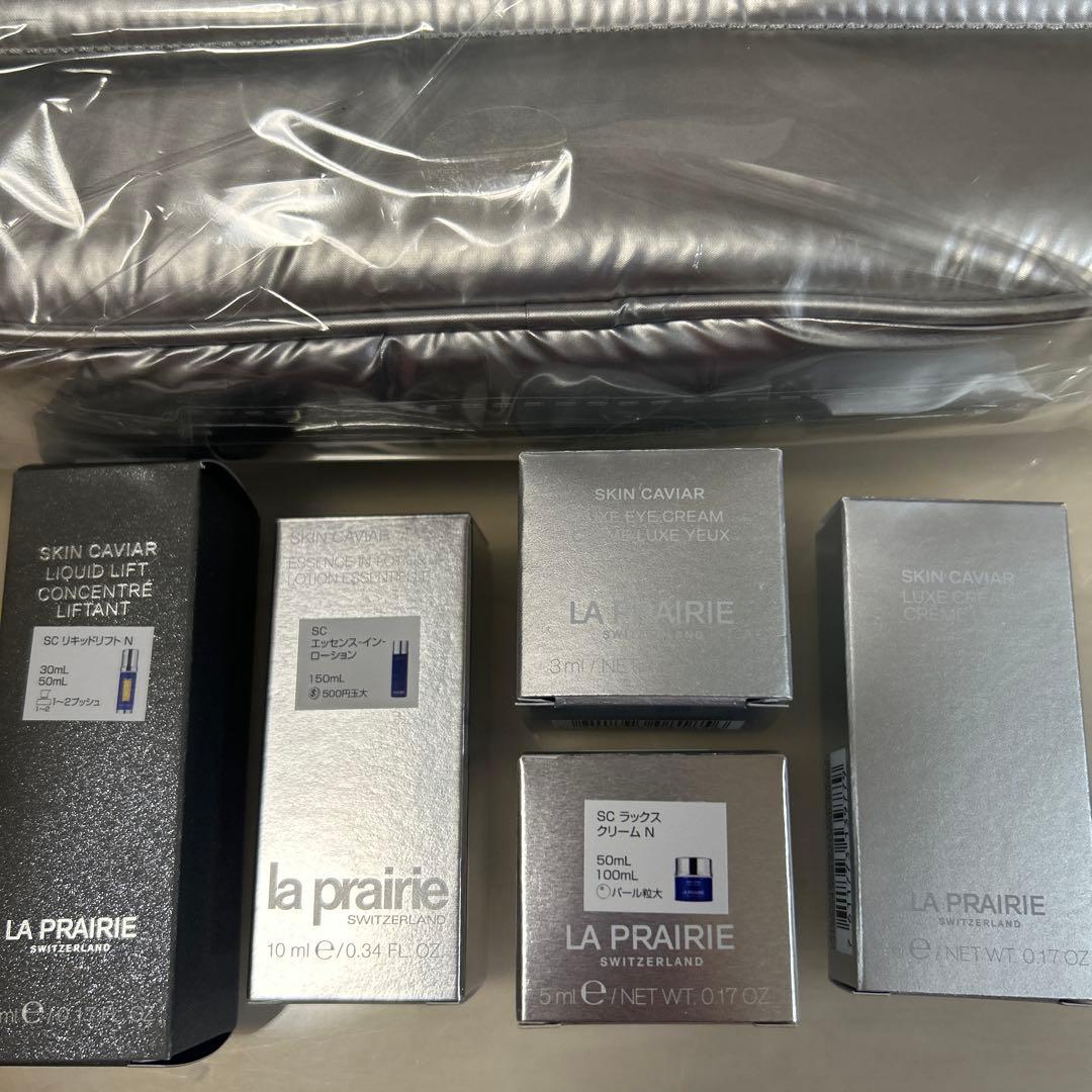 ラ プレリー ポーチ＆サンプル 6点セット 新品 ポーチ＆サンプル ラ