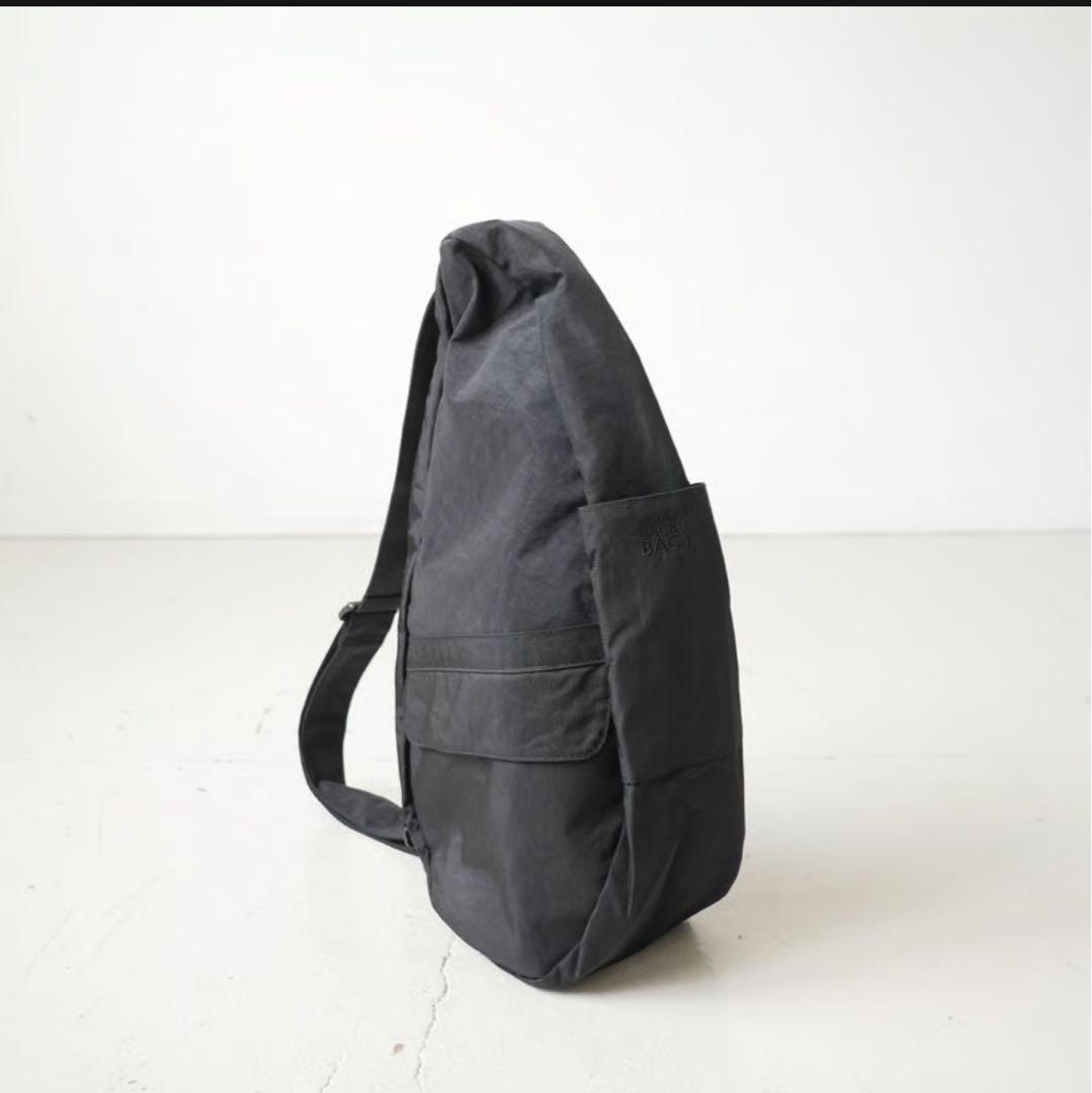 ちっち様】テクスチャードナイロン Sサイズ ブラック ヘルシーバック