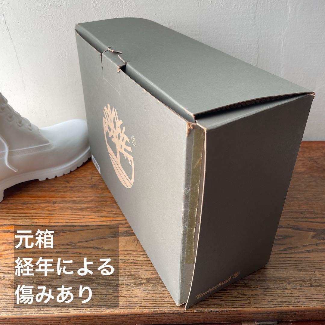 ティンバーランド オリジナル イエローブーツ オブジェ 花瓶 陶器 白