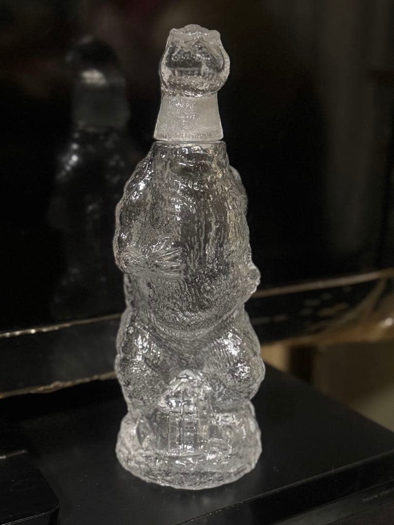 美品】GODZILLA ゴジラ デキャンタ ガラス製 ヴィンテージ