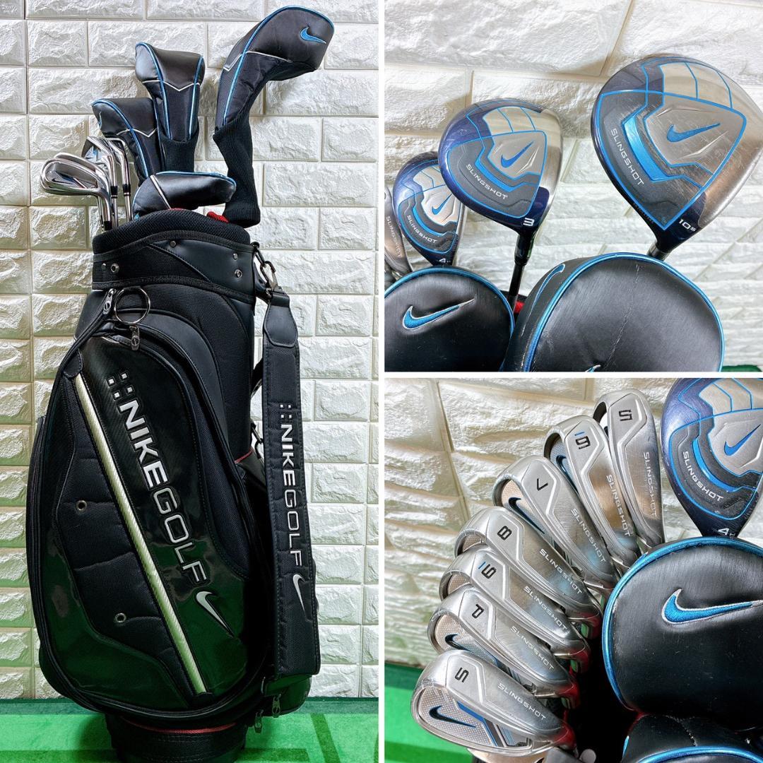 NIKE SLING SHOTメンズ ゴルフクラブ フルセット11本 右利き - メルカリ