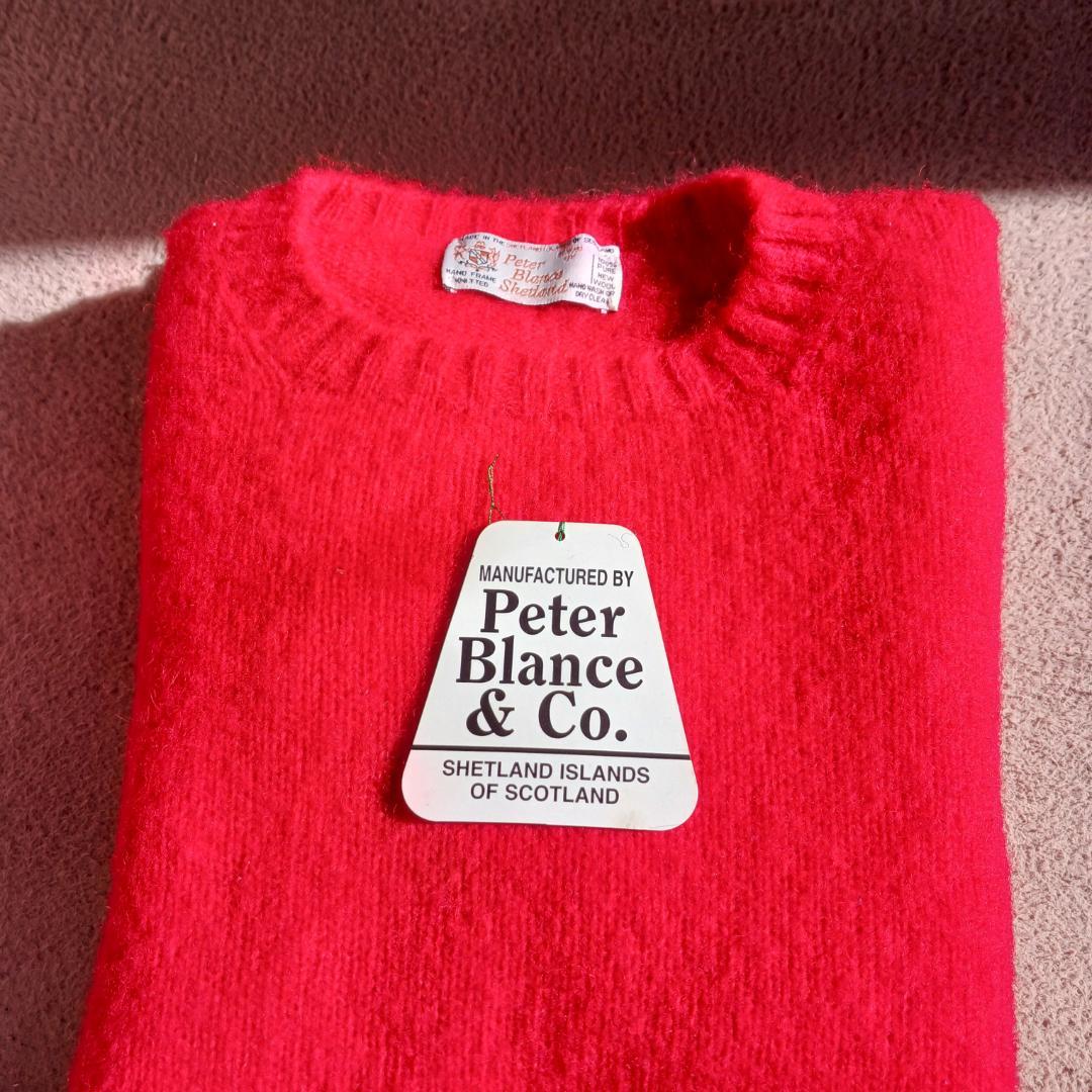 ピーターバランス 　シャギードッグセーター サイズ40 タグ付属 PETER BLANCE ピーターブランス/ピーターバランス SHAGGY DOG CREWNECK