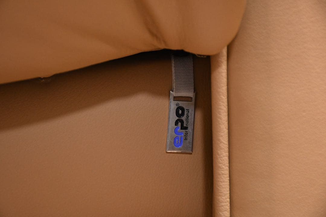 EEK90 展示品 エルポ アトランタ リクライニングソファ オットマン