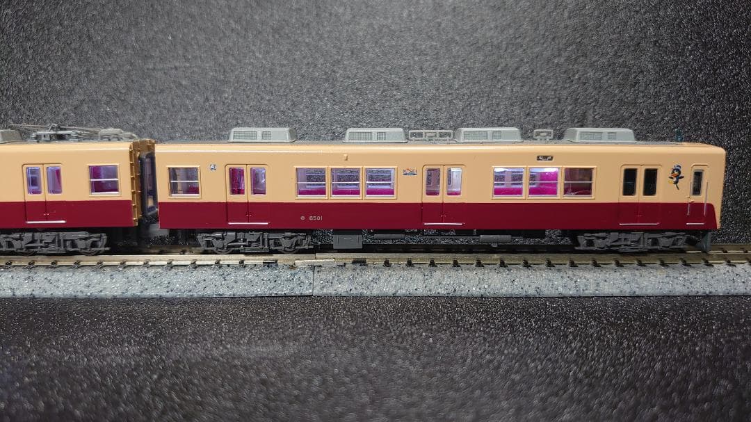 新京成電鉄8000形 復活塗装 京成乗入対応車 6両セット（室内