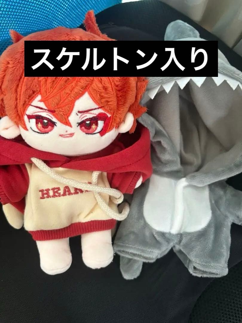 ツイステ エース 韓国ぬい スケルトン入り - メルカリ