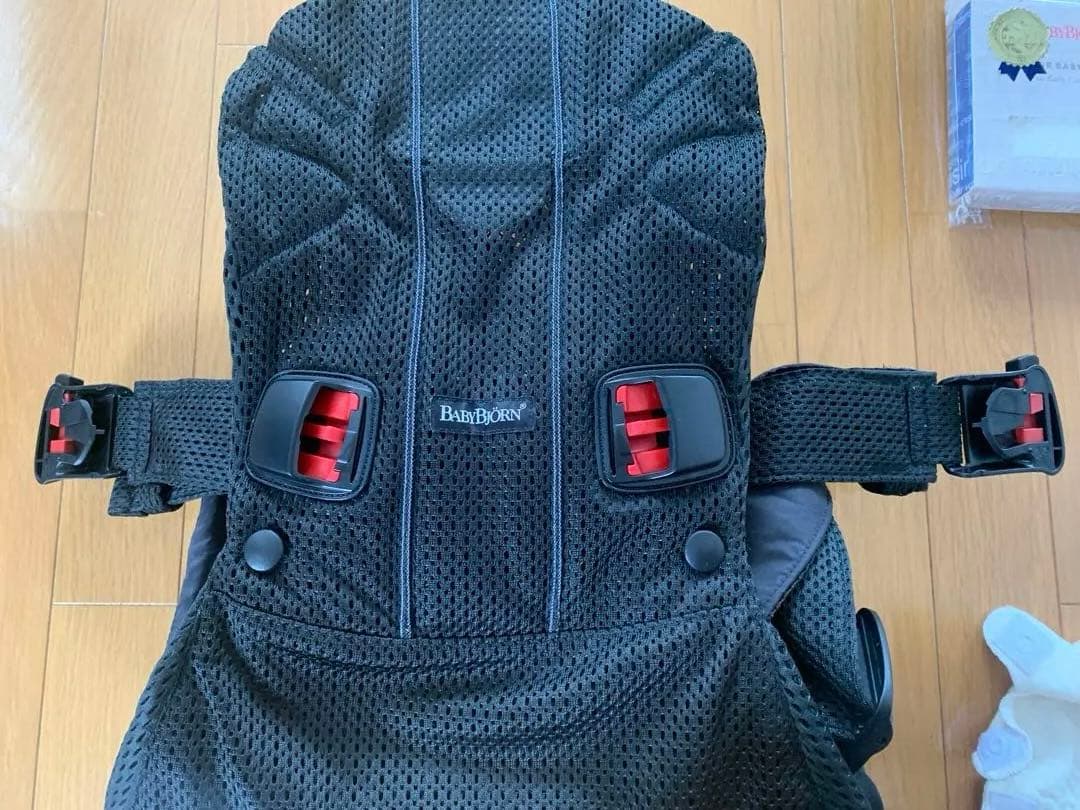 《ぽてちさま専用》ベビービョルンone KAIブラック　専用スタイ×2付き