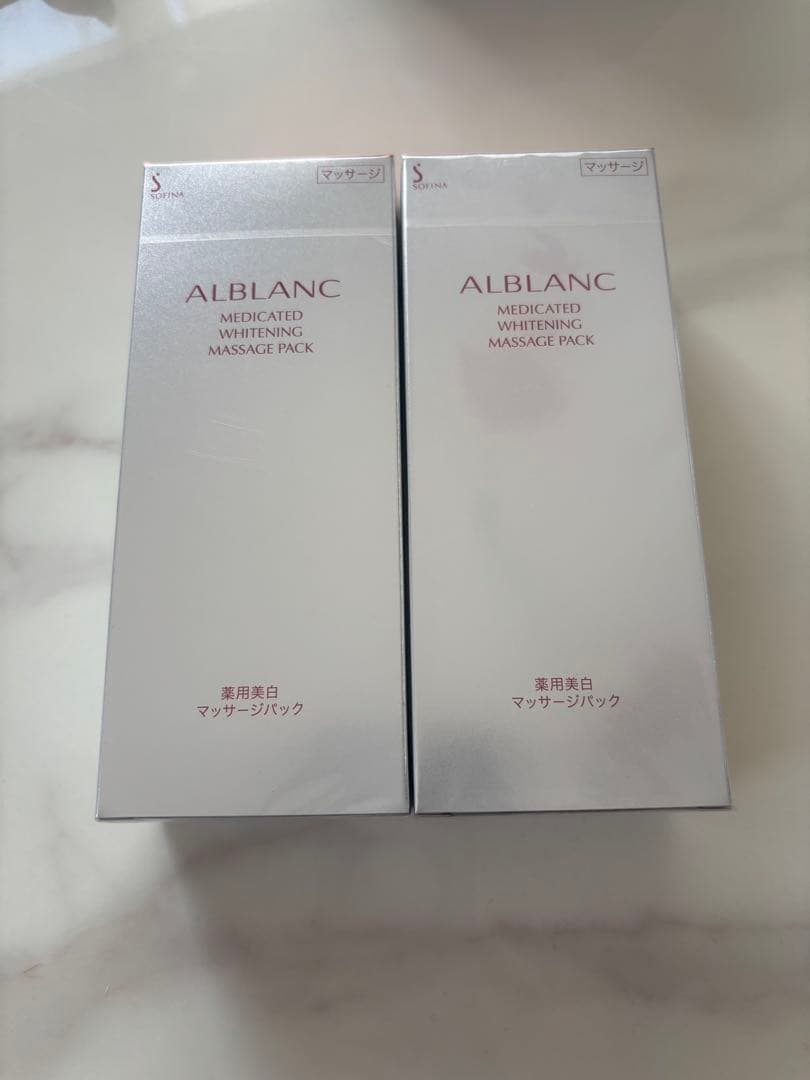 ALBLANC 美白マッサージパック 125g ALBLANC 薬用美白マッサージパック 125g - メルカリ