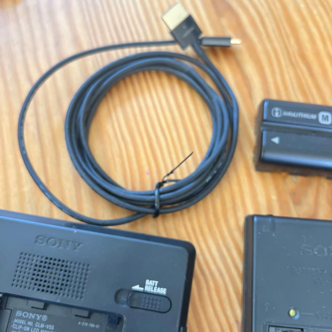 中古】 (ソニー) SONY CLM-V55 クリップオンモニター - メルカリ