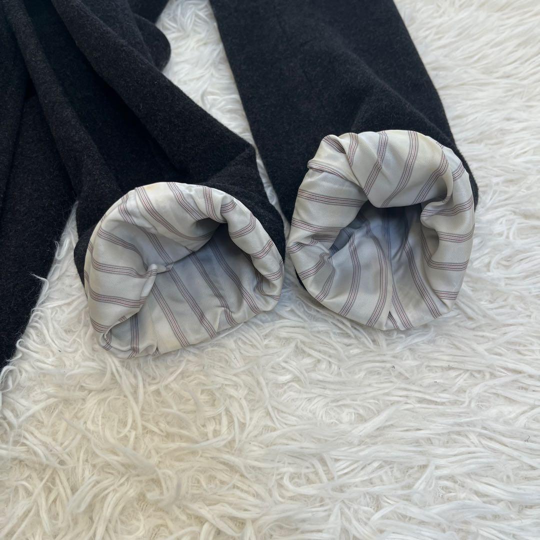 ポールスミス アンゴラ ウール ダブル ベルト付き ベルト付き ドット