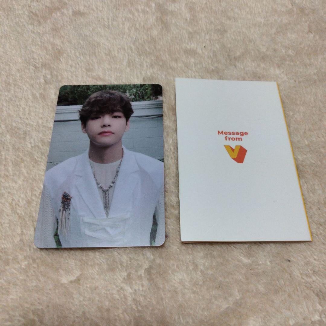 BTS 公式グッズ V テヒョン テテ BUTTER ラキドロ トレカ - メルカリ