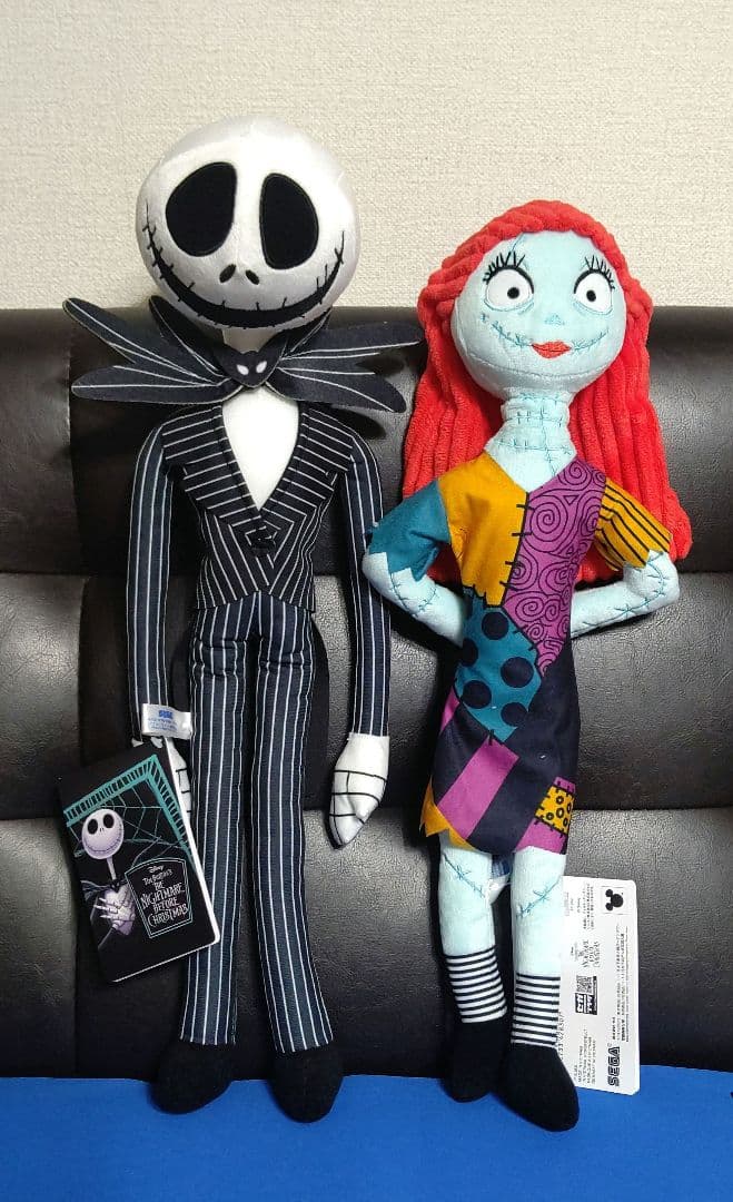 ジャック・スケリントン&サリー Lぬいぐるみ ナイトメアー・ビフォア