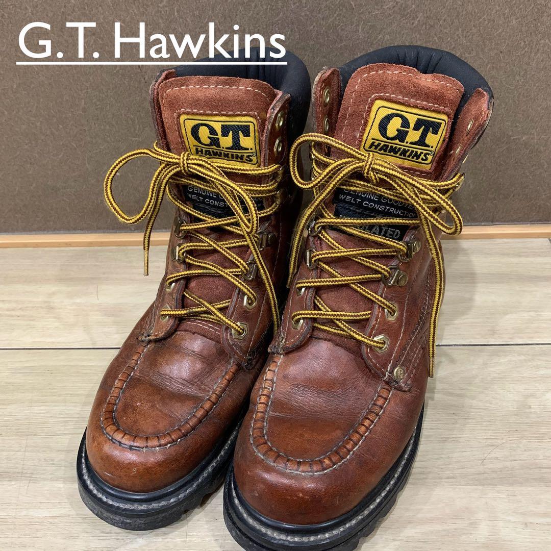 G.T. HAWKINS ホーキンス ブーツ ハイカット - メルカリ