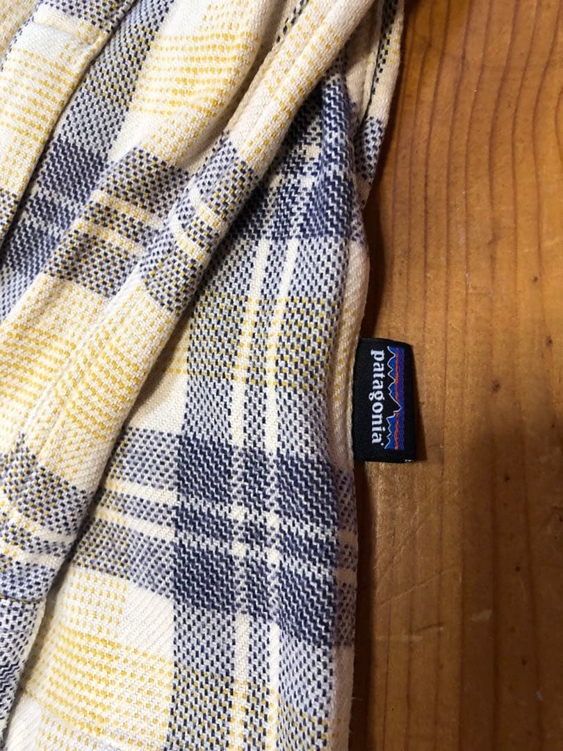 パタゴニア ネルシャツ オーガニックコットンシャツ - メルカリ