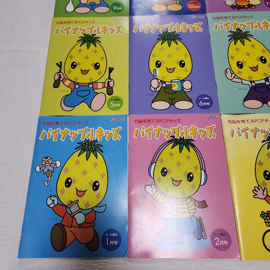 しちだ　ホームリスニングCD パイナップルキッズ 全12巻セット 使い方ガイド付