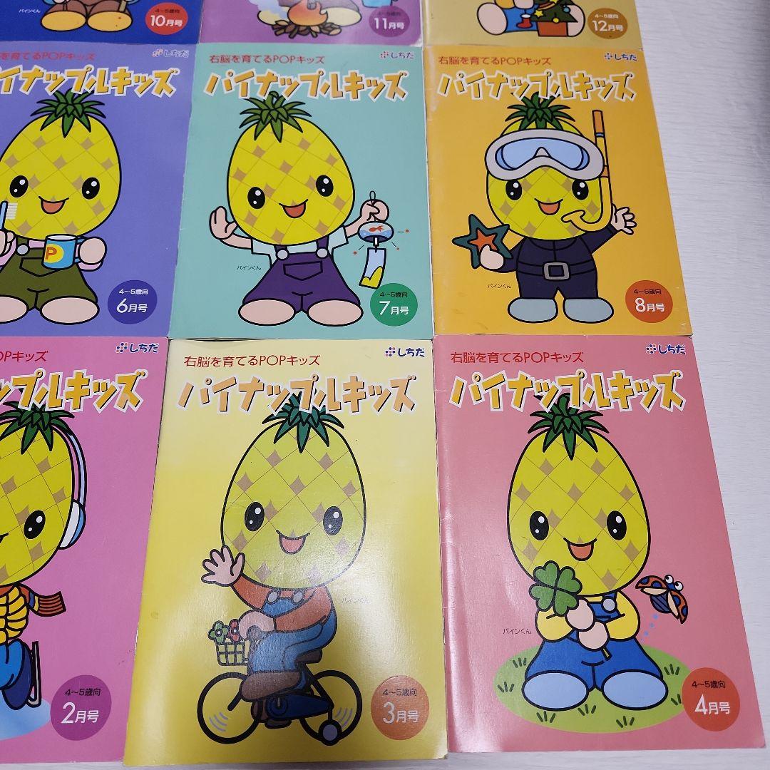 しちだ　ホームリスニングCD パイナップルキッズ 全12巻セット 使い方ガイド付