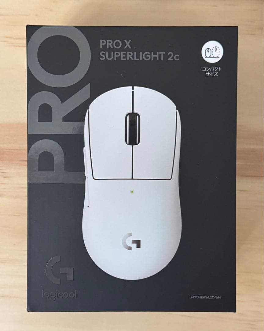 ロジクール PRO X SUPERLIGHT 2c ホワイト - メルカリ