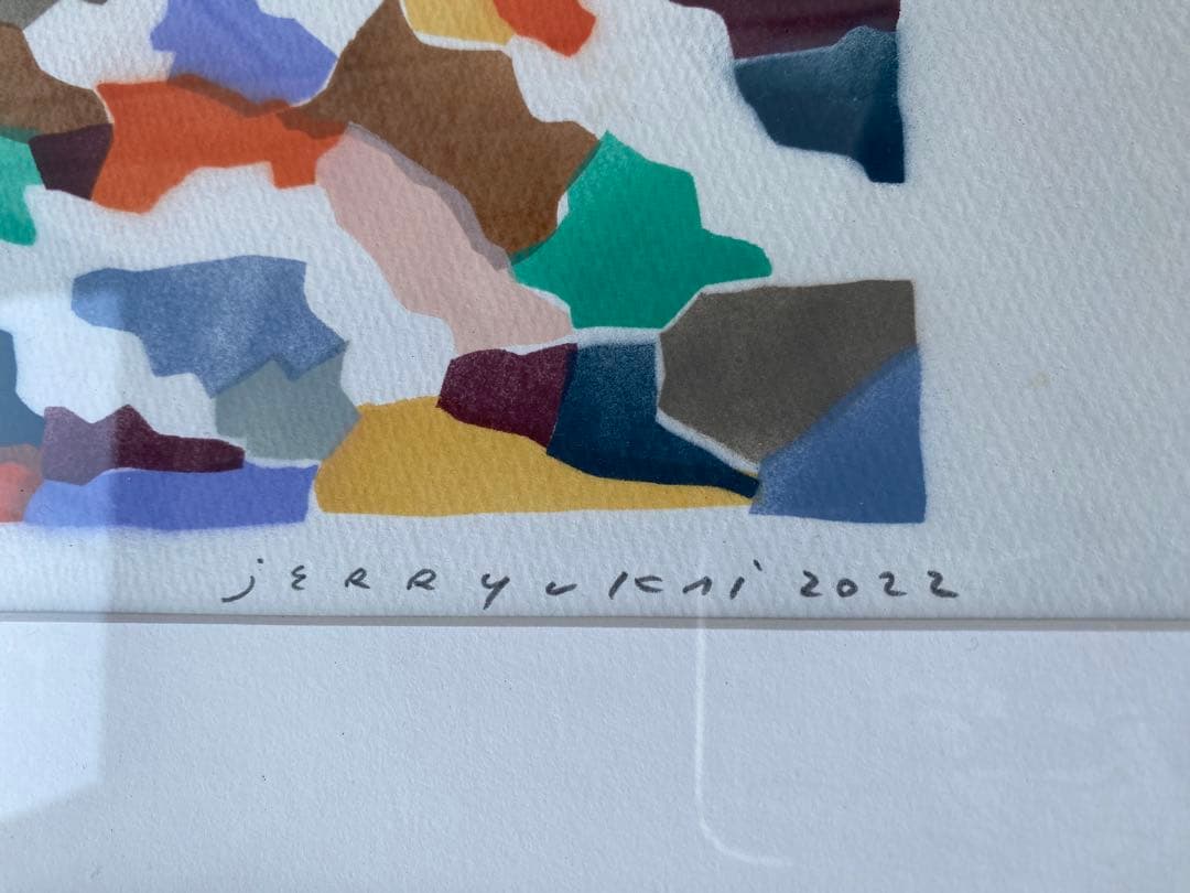 ジェリー鵜飼 ステンシルアート SMILE MOUNTAIN