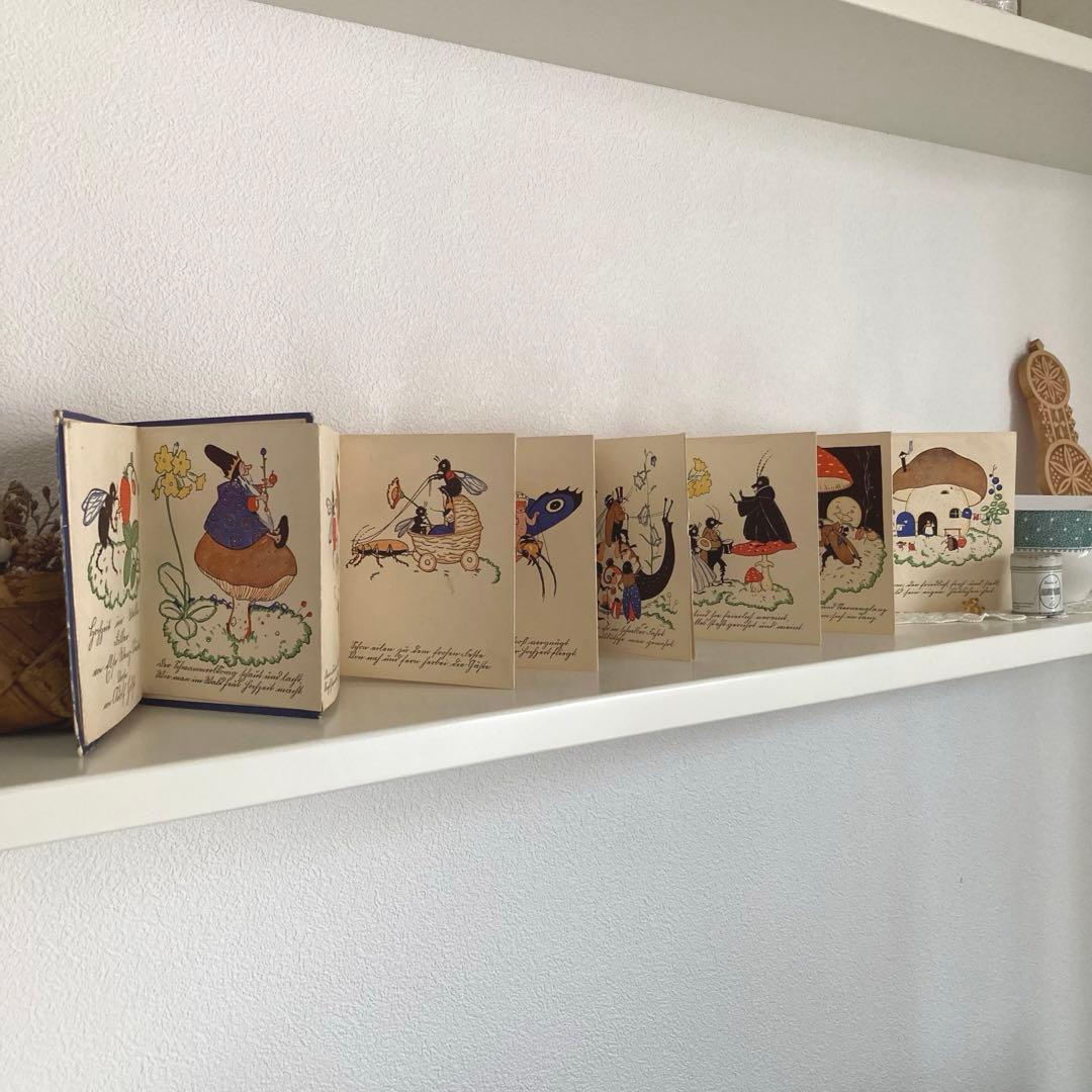 L307 洋書古書 希少ドイツアンティーク絵本 エルゼ・ヴェンツの