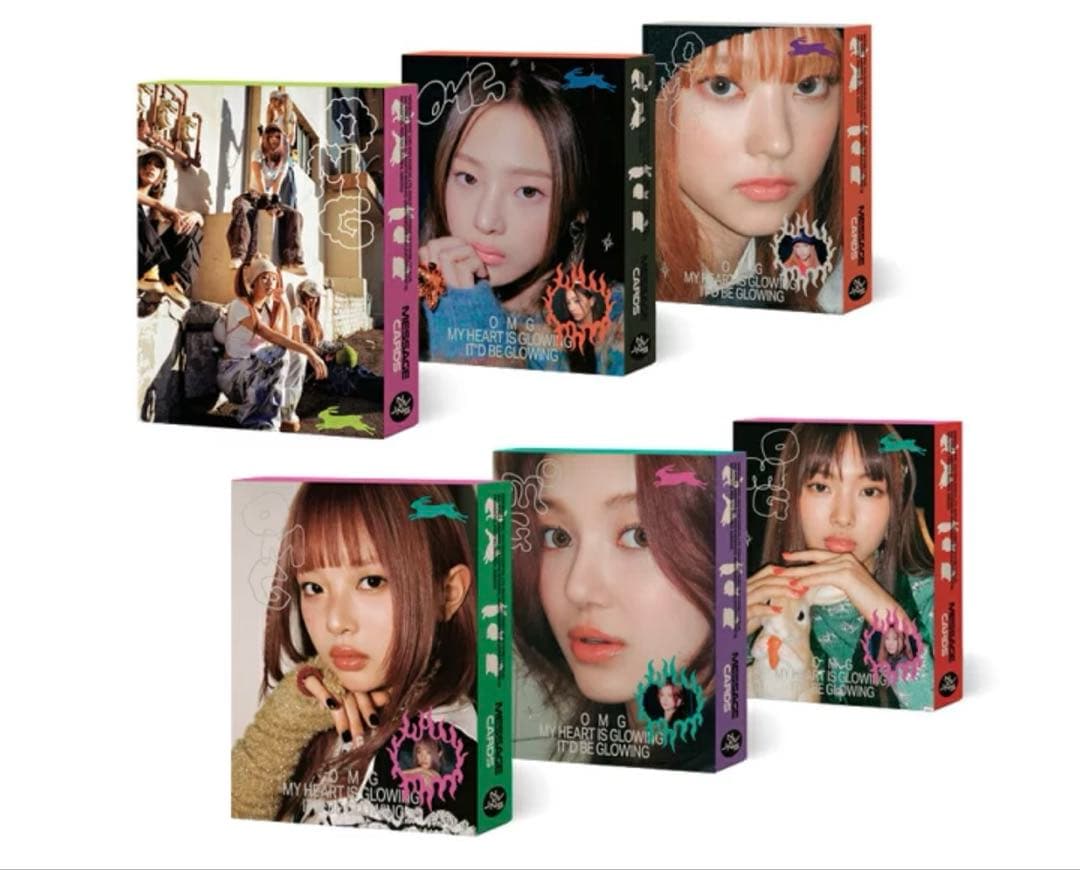 NewJeans OMG 6形態セット 新品未開封 シュリンク付 ニュージーンズ