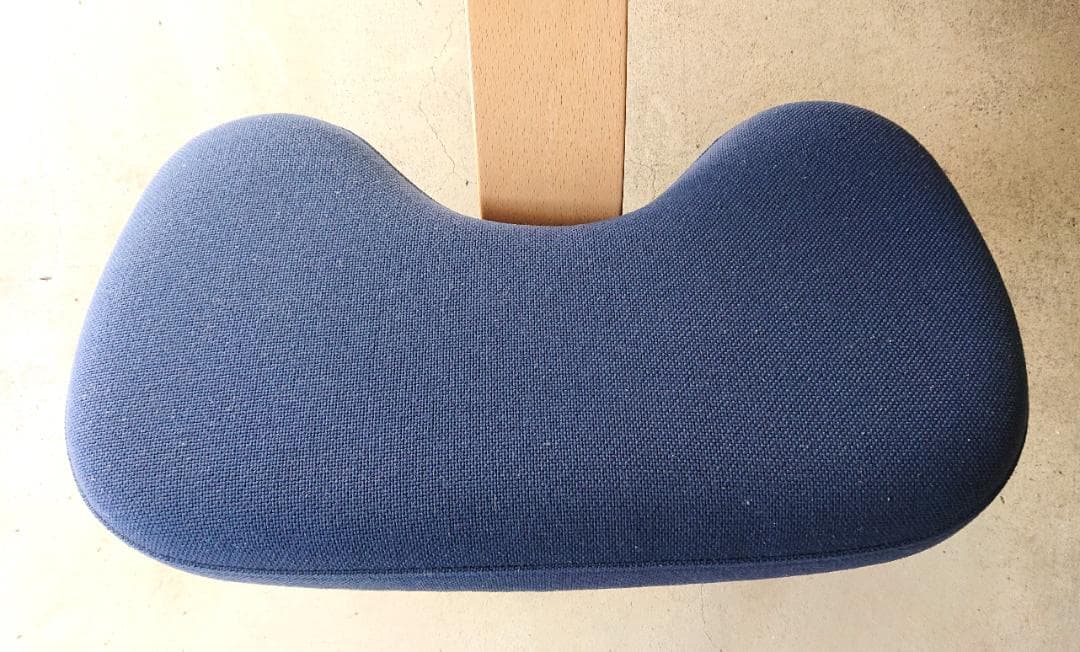 美品】サカモトハウス バランスチェアイージー ブルー(ショート