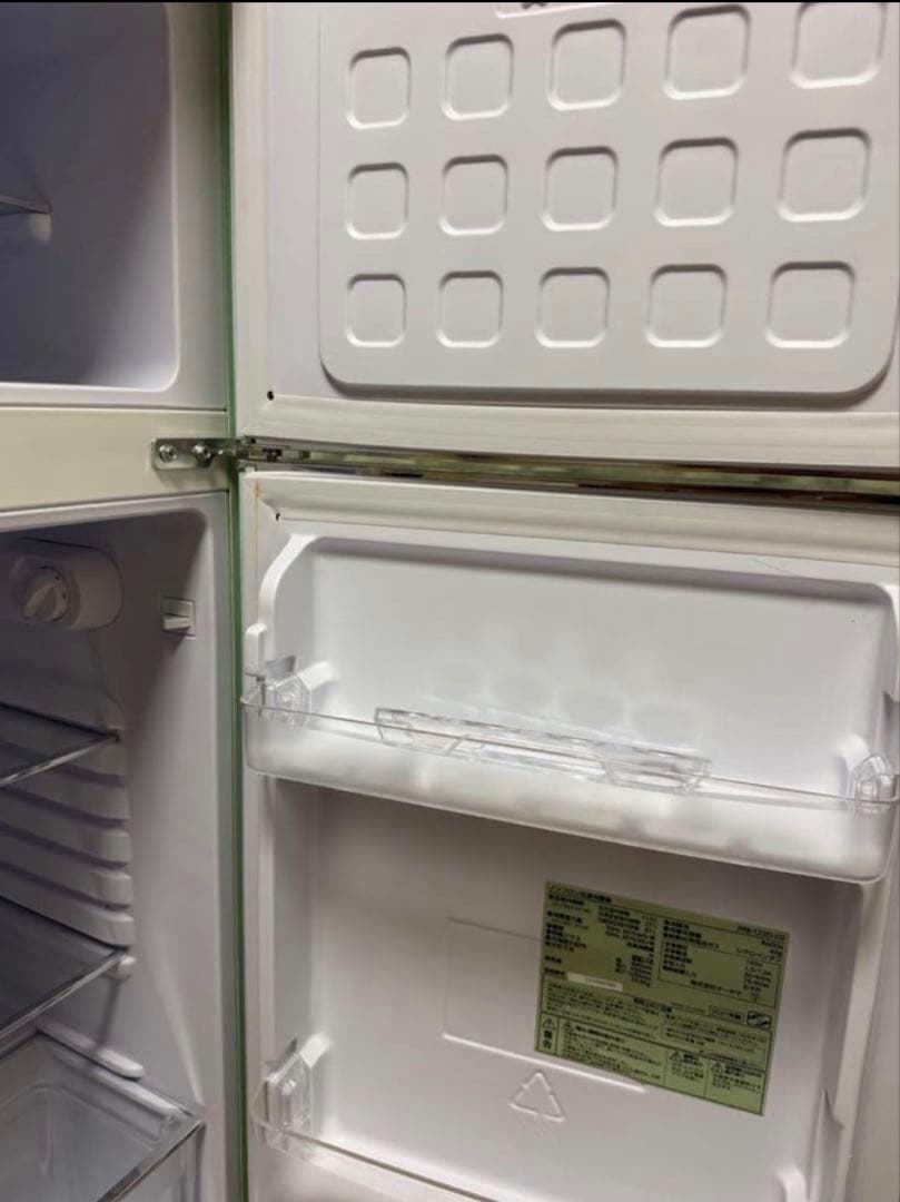 レトロ冷蔵庫 114L ミントグリーン - 冷蔵庫・冷凍庫オンライン セール