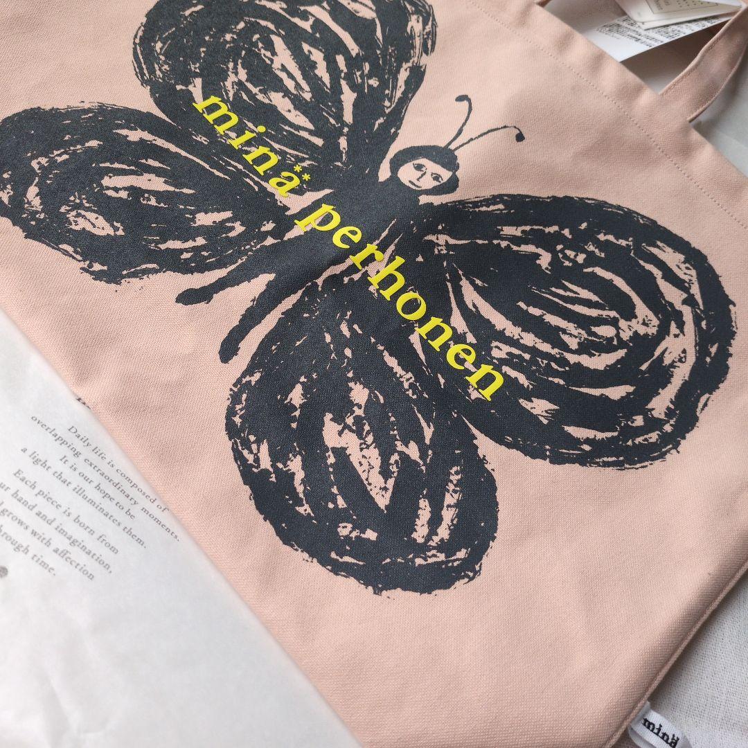 新品ミナペルホネン30周年羽花 トート ukka 松本店限定バッグ