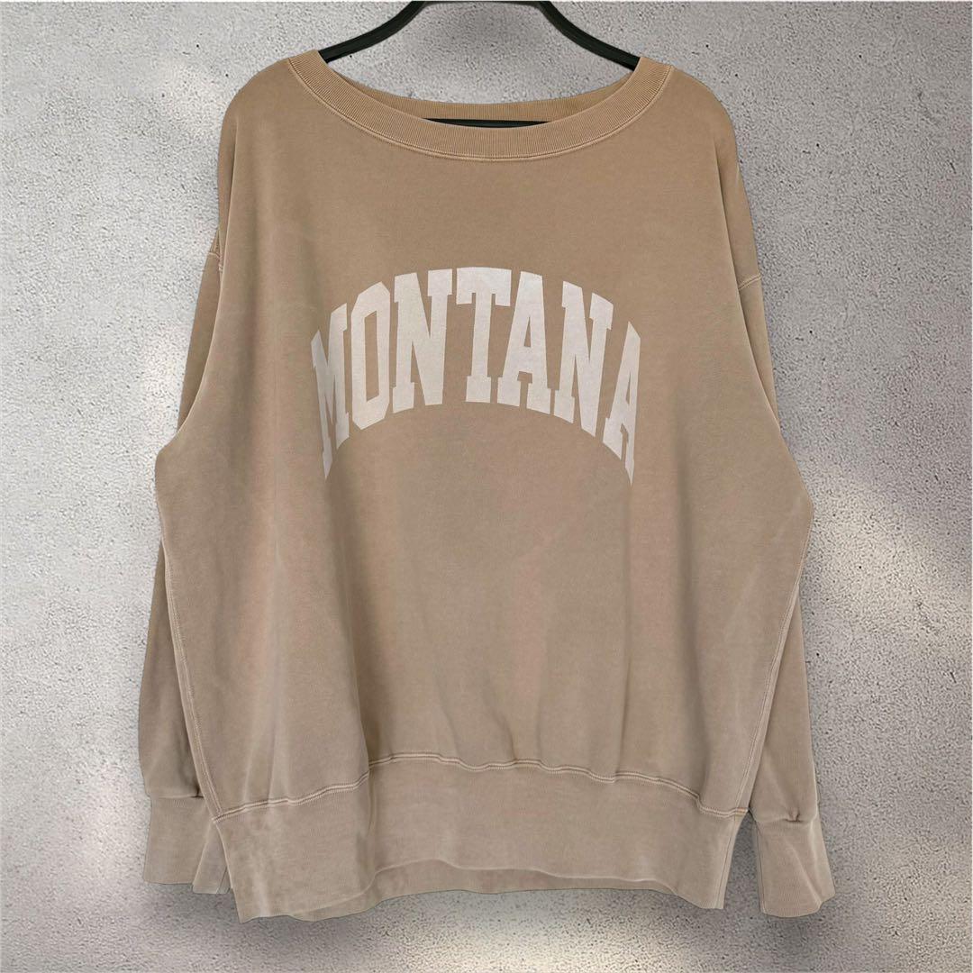 新品 タグ類無 訳あり ピグメントロゴウラケプルオーバー Be - メルカリ