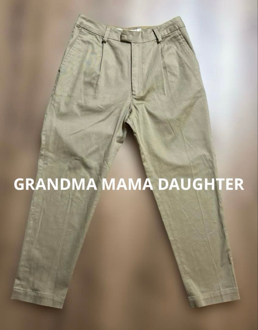 GRANDMA MAMA DAUGHTER アンクルチノパン ストレッチ - メルカリ
