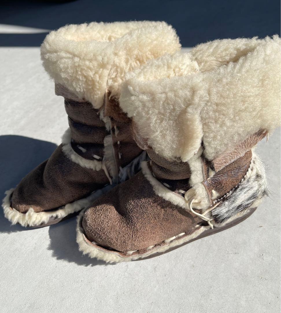 マリブカウボーイ malibu cowboy ムートンブーツ - メルカリ