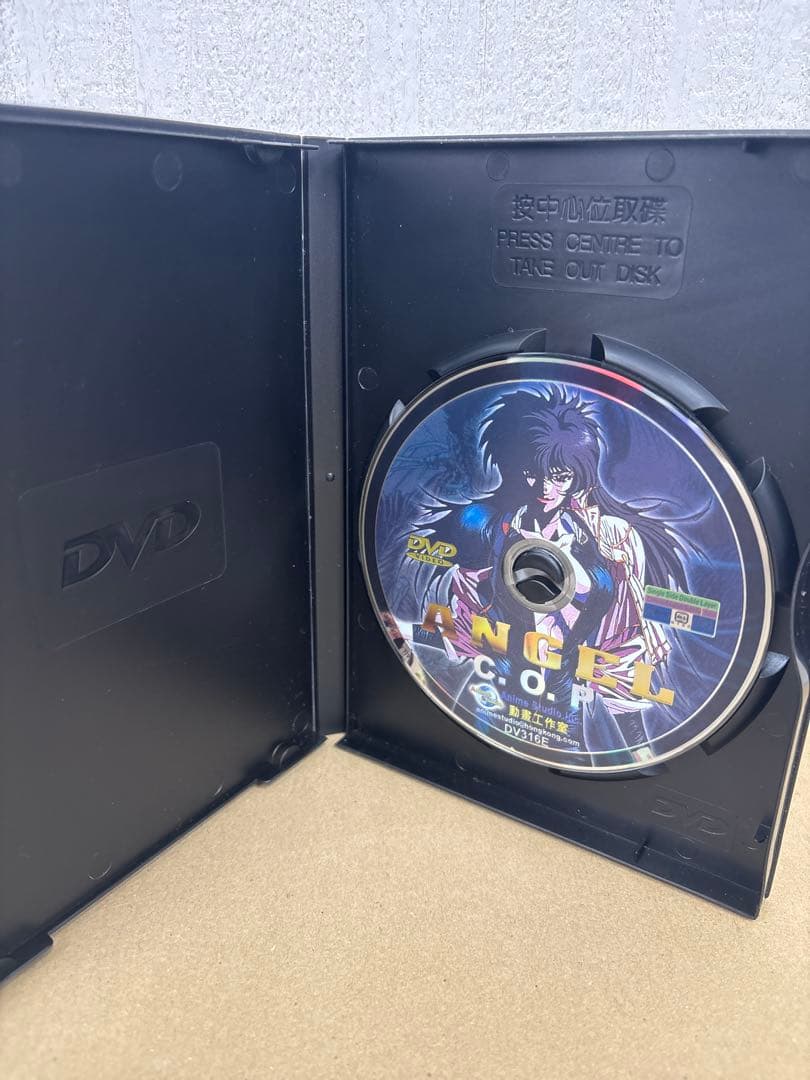 Angel Cop DVD 海外版