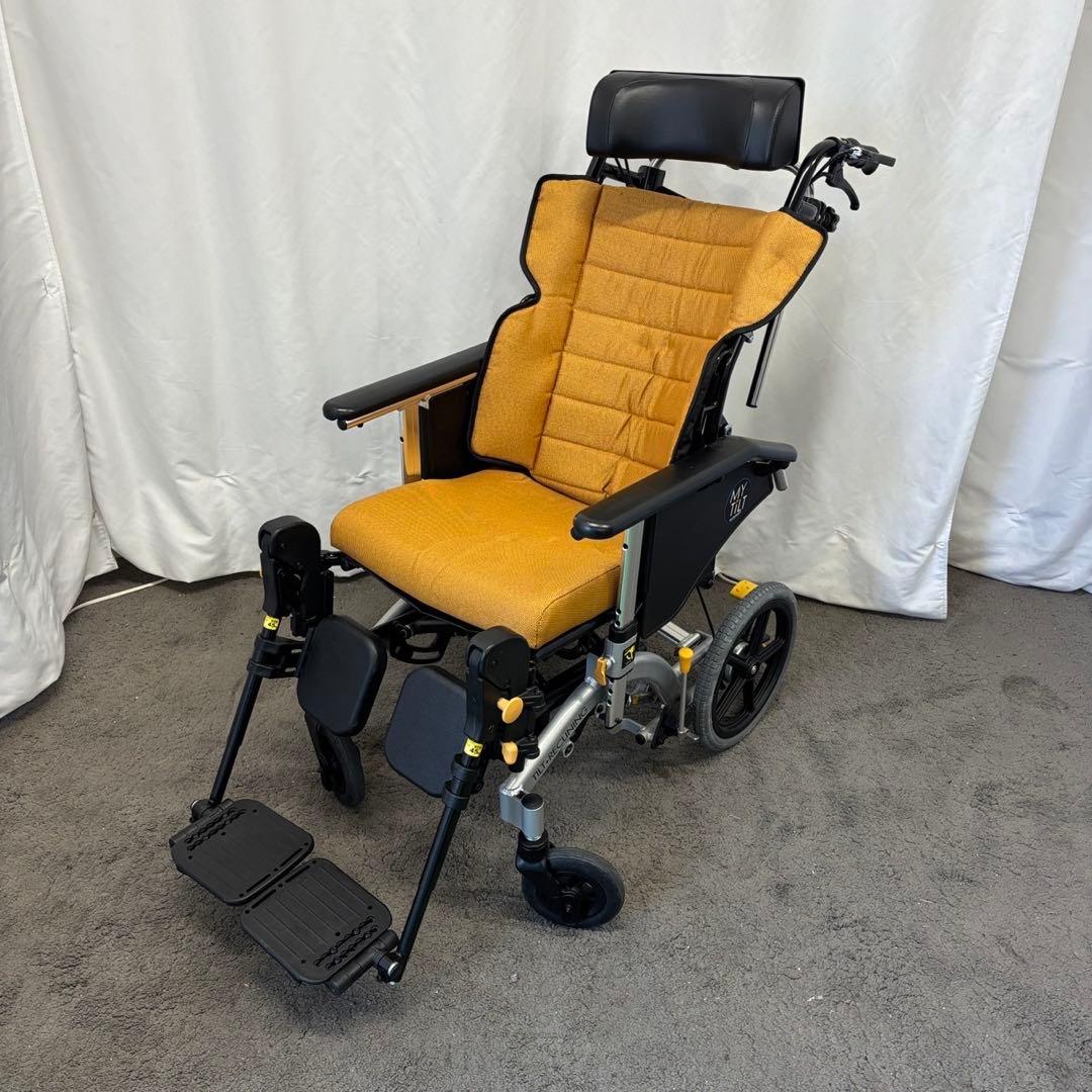 26 リクライニング車椅子 松永製作所 マイチルト 高級ソファタイプ