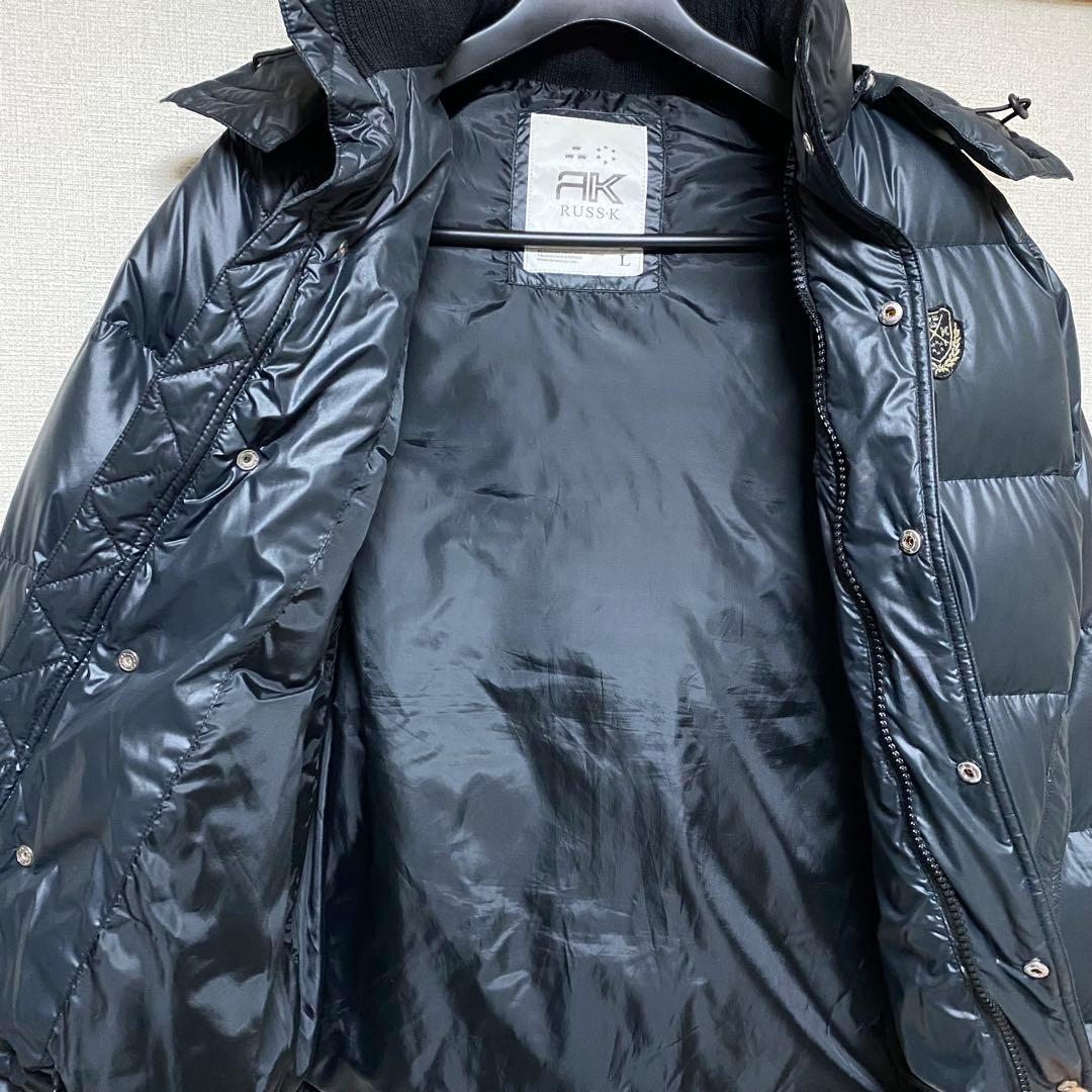 RUSS・K ラスケー ダウンジャケット ファー付き 山下智久着用モデル お