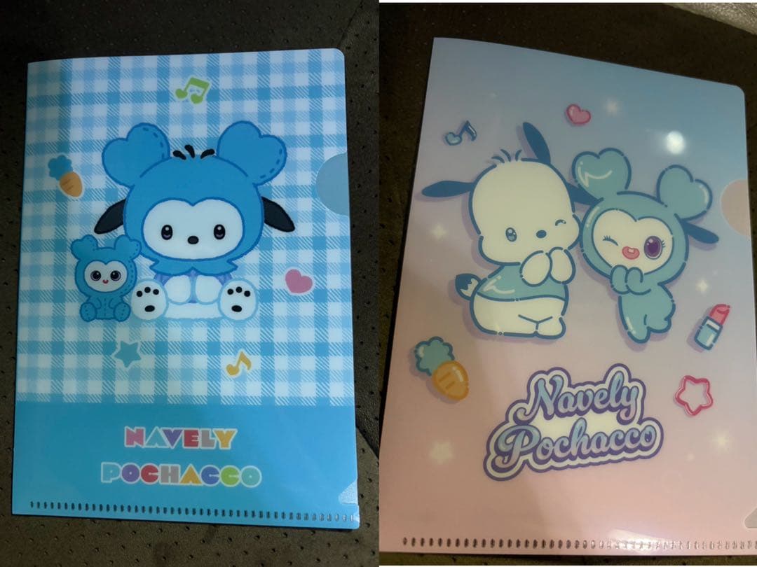 TWICE サンリオ クリアファイルミニ ナヨン ナブリー ポチャッコ