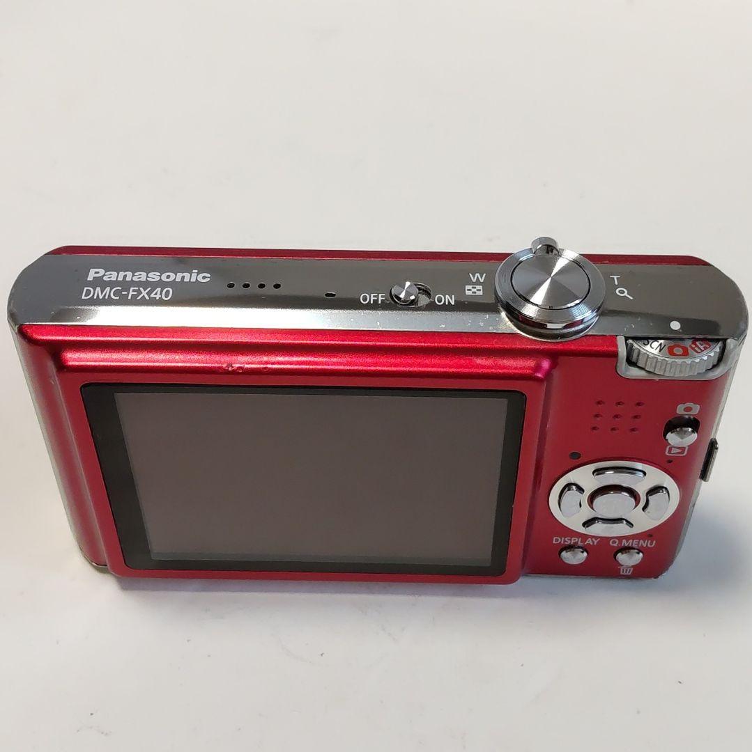 動作確認済み パナソニック LUMIX DMC-FX40 オールドコンデジ - メルカリ