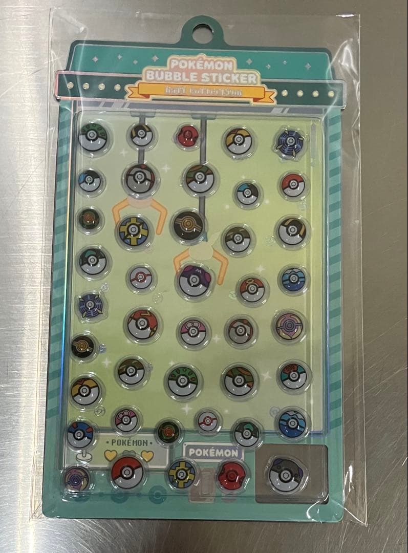 韓国限定】ポケモン ポップアップ バブルステッカー 8種コンプリート