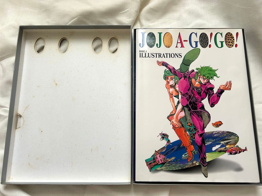 ジョジョの奇妙な冒険 イラスト集 JOJO A GO!GO 初版 難あり - メルカリ