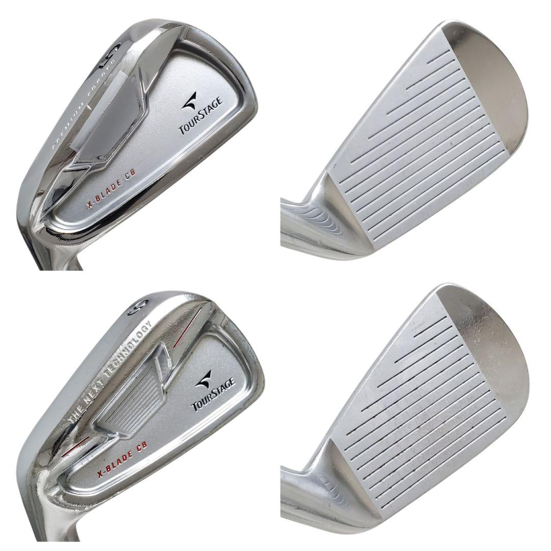 TOURSTAGE X-BLADE CB アイアンセット レフティ - メルカリ