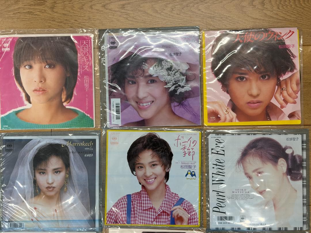 松田聖子 レコード10枚＋VHS3本 13点まとめセット 80年代アイドル