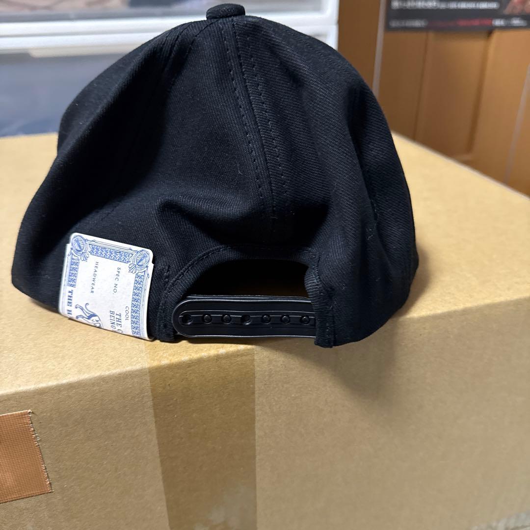 ブラックTHE H.W.DOG&CO. TRUCKER CAP サイズ38