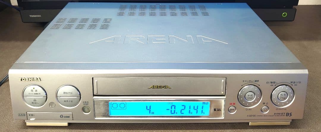 TOSHIBA ARENA S-VHSプレーヤー A-SB100 リモコン付き - メルカリ