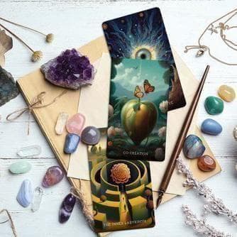 正規品証明書付【コズミックドリーマーオラクルカード】タイの幻の