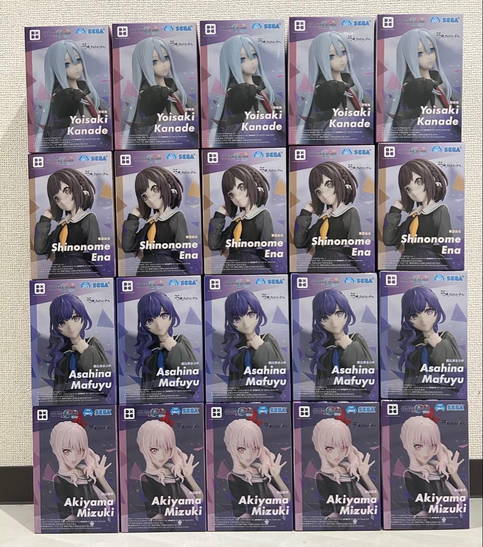 (2)プロセカ 25時、ナイトコードで。 ニーゴ フィギュア 全4種20体セット プロジェクトセカイ 25時、ナイトコードで。ニーゴ フィギュア 全4種類