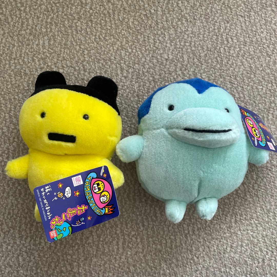 たまごっち まめっち ぎんじろっち 初代 ぬいぐるみ - メルカリ