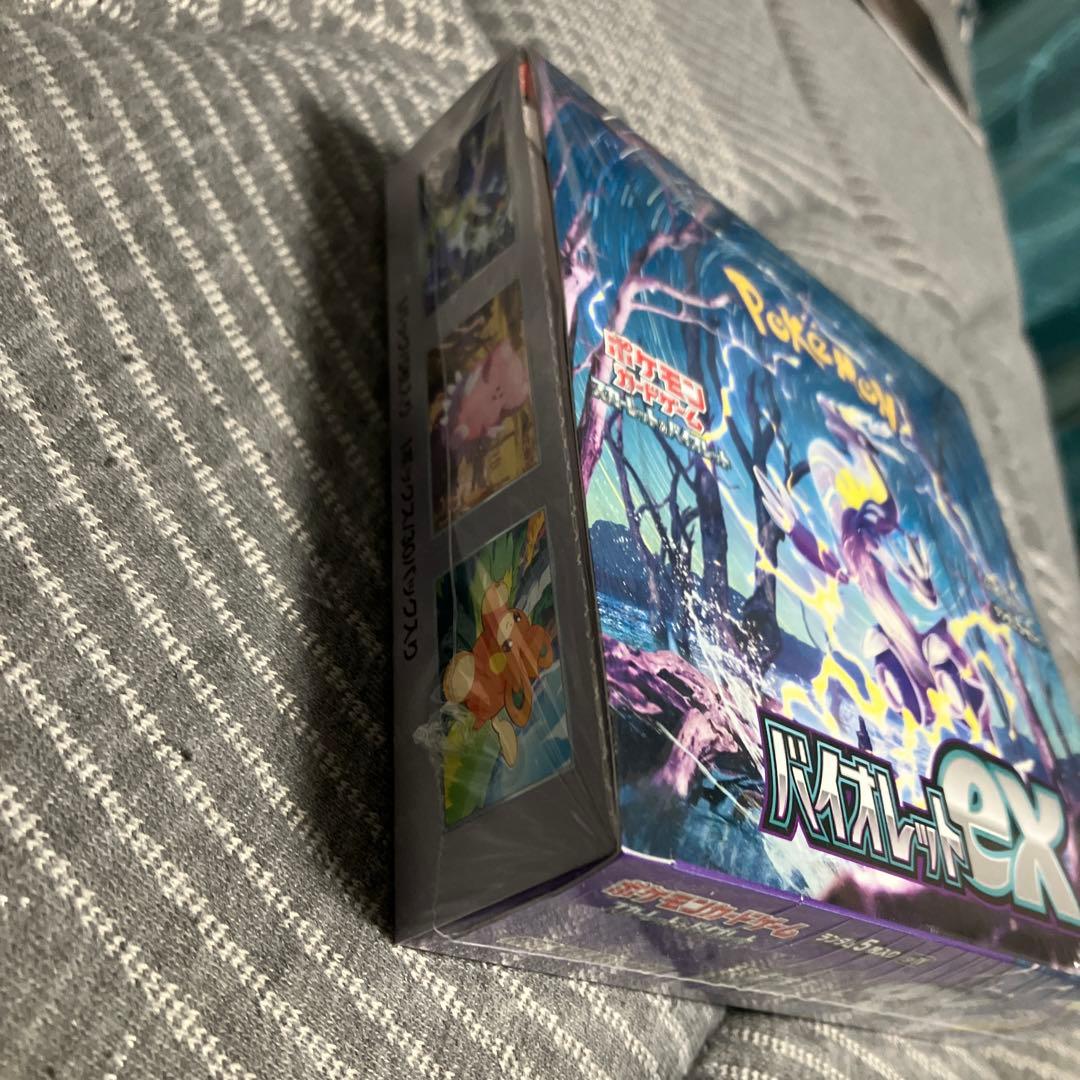 ポケモンカードゲーム バイオレットex 未開封box シュリンク付き
