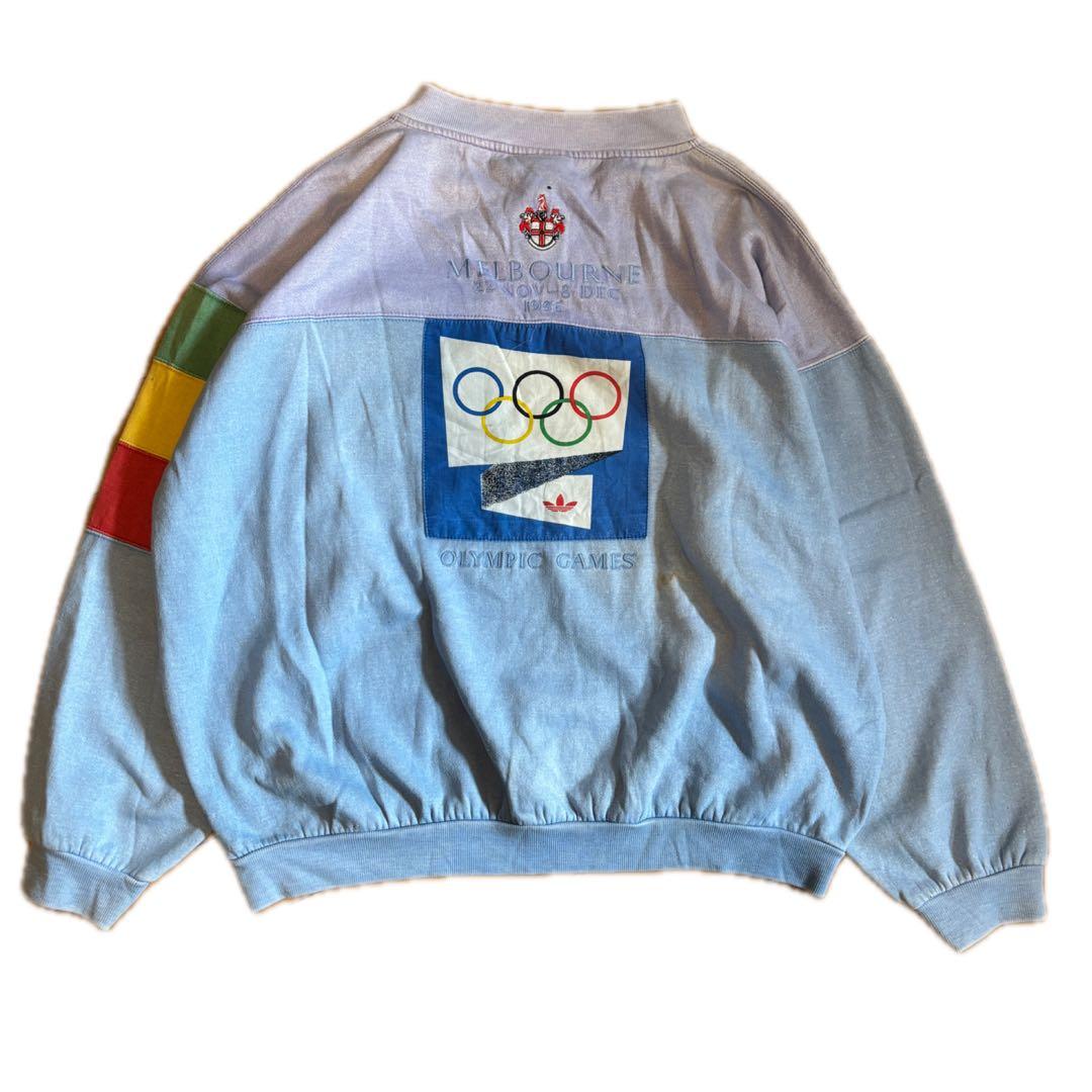 80's adidas アディダス オリンピックスウェットvintge kohh